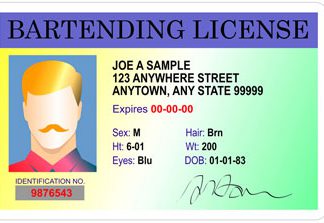 Bar Closing Time Jeopardizes Bartender License barlicense.jpg