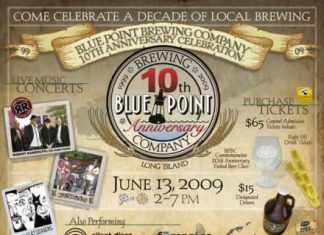 BLUE POINT BREWING CO CELEBRATES MILESTONE bluepoint10th.jpg