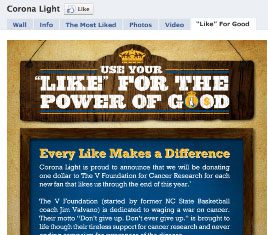 Corona Partners with The V Foundation For Cancer Research coronafacebook.jpg