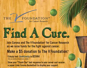 Crown Imports Kicks Off “Find A Cure” Campaign corona-v-foundation-poster.jpg