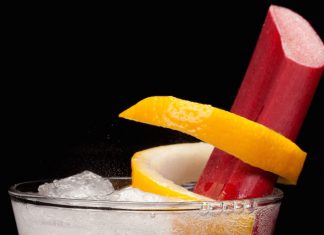 Brockmans Welcomes Warmth With Summer Cocktails rhubarb