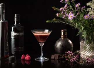 Brockmans Forest Gateau Martini Recipe