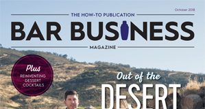 2018 October Issue Bar Business Magazine Detailing POS Technology and Dave Phinney