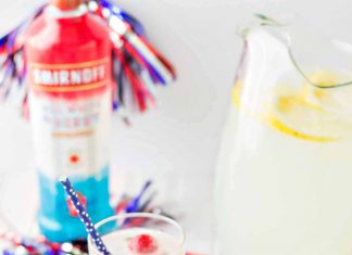 Spiked Triple Berry Basil Lemonade