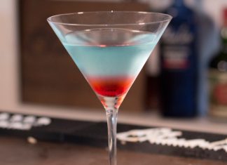Blue Grapefruit Cosmo