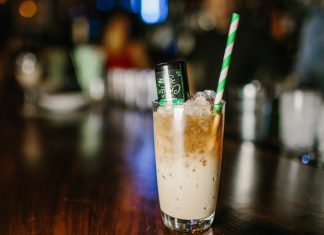 Mint Mocha Spiked Coffee
