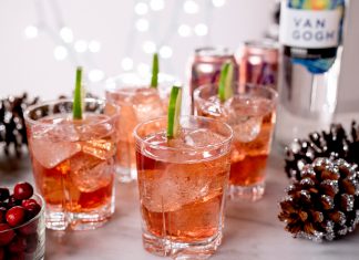 Mistletoe Spritzer