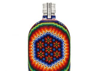 Mezcal Alacran Huichol Limited Edition Bottle