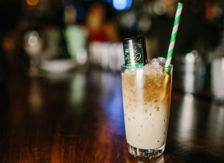 Mint Mocha Spiked Coffee