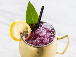 Depp Eddy Vodka Blueberry Ginger Mule Cocktail Recipe