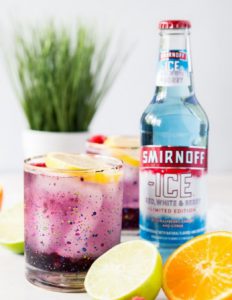 Smirnoff Ice Americana Lemonade Cocktail 