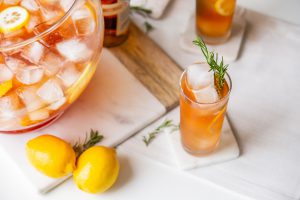 Basil Hayden’s Lemon-Rosemary Punch Recipe patriots rams