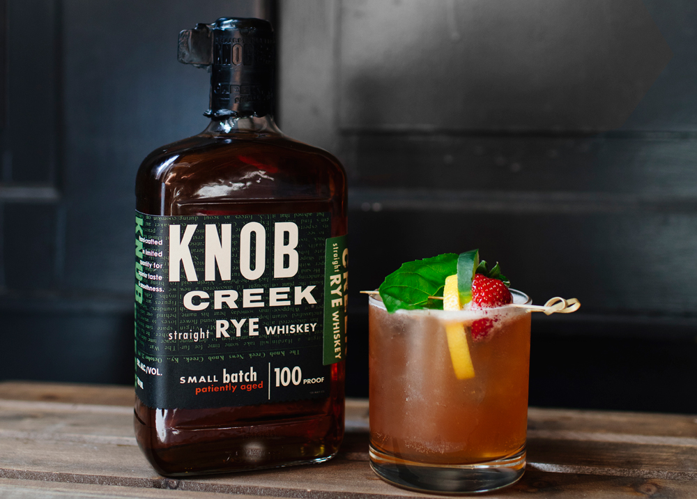 Knob Creek Citrus Rye Cocktail