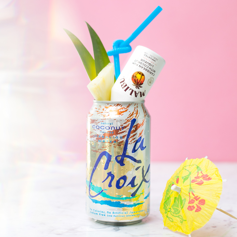 La Croix & Malibu Can Cocktail 