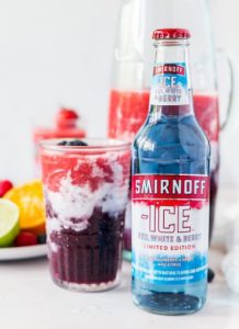 Smirnoff Ice Patriotic Punch Slush Cocktail Recipe 