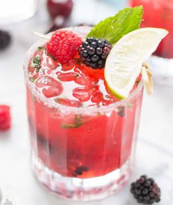 Triple Berry Mojitini Megan Marlowe