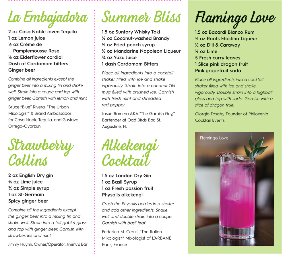 Summer Season Drink Recipes For Restaurants & Bars 