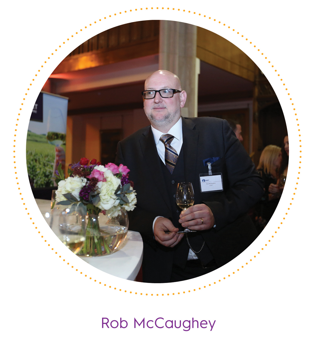 Rob McCaughey: Wine & Spirit Education Trust Certified Educator