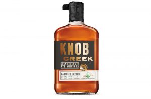 Knob Creek Cask Strength Rye Whiskey Bottle 