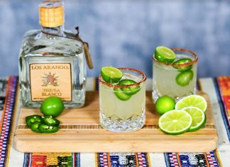 Spicy Ginger Margarita Cocktail