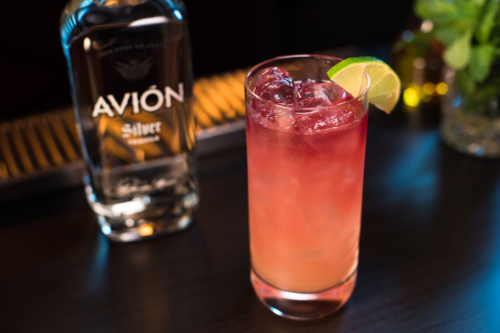 Avion Tequila Silver Sunset Cocktail Recipe 