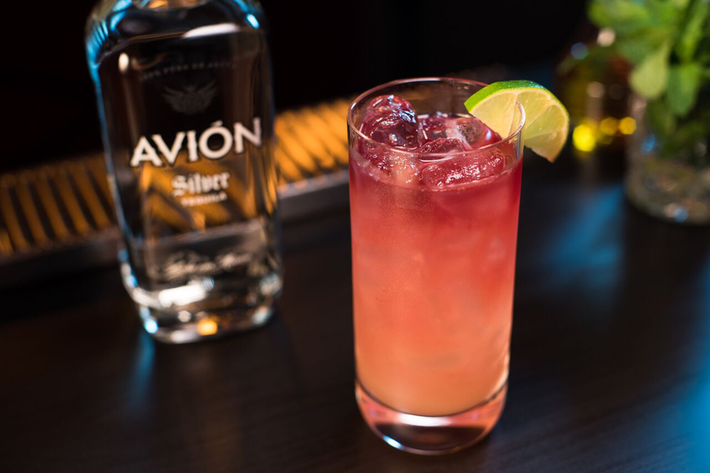 Avion Tequila Sunset Tail Recipe