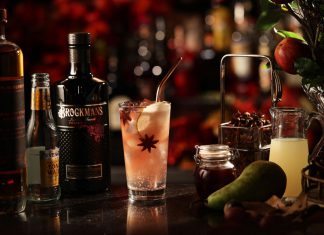 Brockmans Gin Autumn Tonic Cocktail Recipe