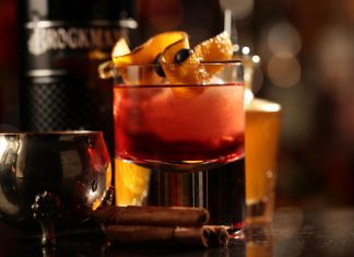 Brockmans Dark Night Negroni