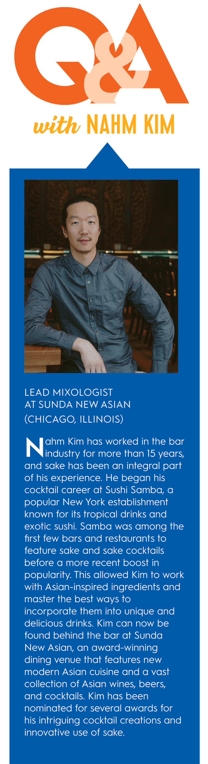 Lead Mixologist At Sunda New Asian Chicago 
