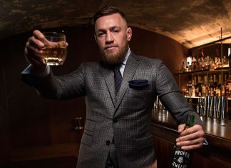 conor mcgregor Proper No. Twelve Irish Whiskey eire born spirits
