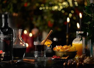 Brockmans Gin warm winter mull cocktail recipe