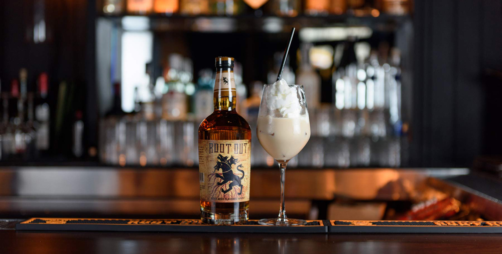 Root Out Root Beer Flavored Whiskey Root Out Float
