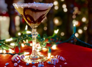 Pancho’s Mexican Restaurant's Peppermint Pancho martini