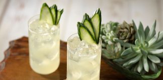 Patron's Cucumber Coconut margarita