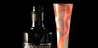 Brockmans Gin's Rhubarb 75 cocktail recipe