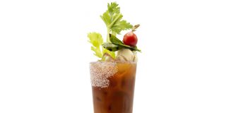 Monin Caprese Bloody Mary cocktail recipe