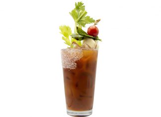 Caprese Bloody Mary Recipe Monin Caprese Bloody Mary cocktail recipe