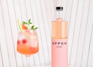EFFEN Watermelon Rosé Cooler Cocktail Recipe