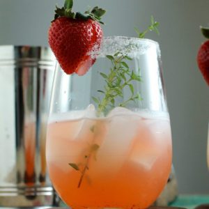 Strawberry Shrub Mimosa