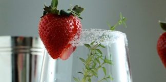 Strawberry Shrub Mimosa