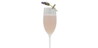 Monin Lavendar Mimosa cocktail recipe