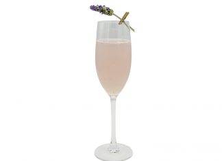 Lavender Mimosa Monin Lavendar Mimosa cocktail recipe