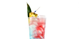 Boston Tea Party Monin cocktail recipe