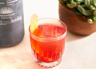 Casamigos Oaxacan Negroni cocktail recipe