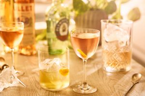Plymouth Gin Rosé Fifty-Fifty cocktail recipe