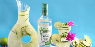 Smirnoff Vodka's Cucumber-Lime Agua Fresca
