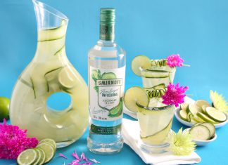 Smirnoff’s Cucumber-Lime Agua Fresca Smirnoff Vodka's Cucumber-Lime Agua Fresca