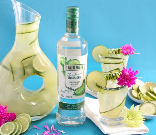 Smirnoff Vodka's Cucumber-Lime Agua Fresca