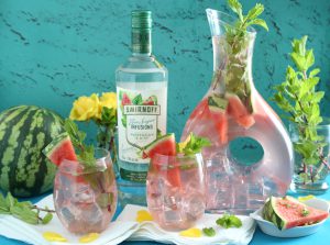 Smirnoff Vodka Mint Summer Splash Cocktail Recipe