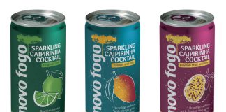 Novo Fogo Cachaça Sparkling Caipirinhas